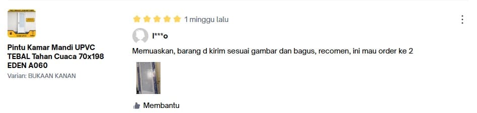 Tokopedia Testimonial 1
