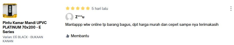 Tokopedia Testimonial 4